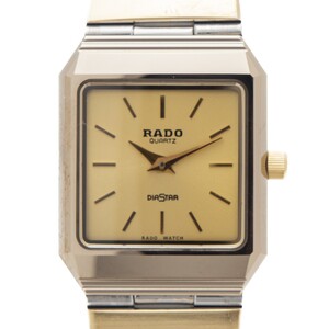 1円スタート 良品 RADO DIASTAR 133.9575.3 レディース腕時計 ラドー ダイヤスター ゴールド