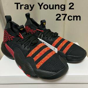 アディダス トレイヤング2 27センチ adidas Trae Young 2 バッシュ バスケットボールシューズ