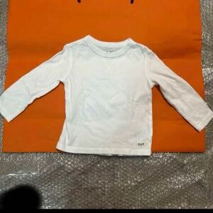 GAP ギャップ Tシャツ 90㎝ 白 ホワイト ティーシャツ 男の子 女の子 長袖Tシャツ ロンT Baby ベイビーギャップ 長袖 男女兼用