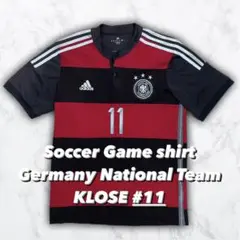 【y2k】adidas ユニフォーム サッカー ゲームシャツ ドイツ代表