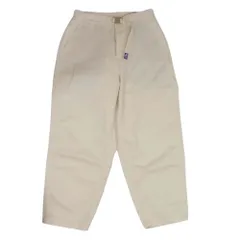 THE NORTH FACE ノースフェイス NT5052N PURPLE LABEL Stretch Twill Wide Tapered Pants パープルレーベル ストレッチ ツイル ワイド テーパードパンツ オフホワイト系 WS【中古】