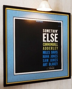 キャノンボール・アダレイ/アルバムジャケット額/Cannonball Adderley/Somethin