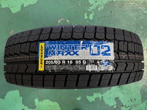 【新古品】スタッドレスタイヤ　205/65R16 95Q　ダンロップ　WINTER MAXX WM02　1本のみ　未使用2022年製　スノータイヤ