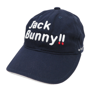 JACK BUNNY ジャックバニー キャップ ネイビー系 FR [240101116862] ゴルフウェア