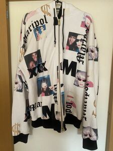 激レア★JOYRICH ジョイリッチ ×MARIPOL マリポール PORTRAITS HOODIE WHITE パーカー ホワイト