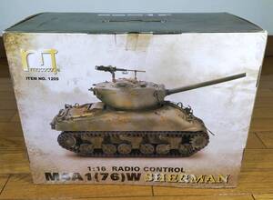 ◆◇未使用　MATO 1/16 RC M4A1シャーマン（76㎜砲装備型） M4A1(76)W SHERMAN RC１/16TANK フルセット◇◆