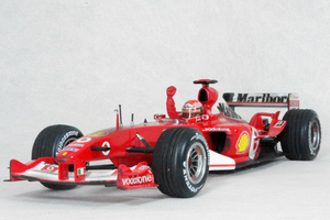 ● 1/18 フェラーリ 〓 F2003-GA / M.シューマッハ 999 GP Point【 マルボロ 加工済み 】〓 Ferrari