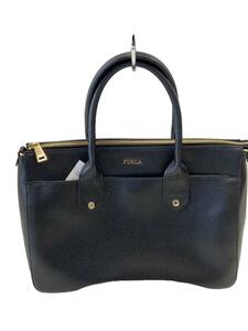 FURLA◆トートバッグ/BLK/無地