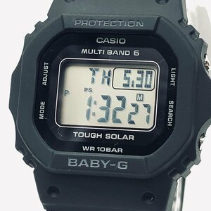 3714〇/CASIO 腕時計 BABY-G 電波ソーラー BGD-5650-1JF 耐衝撃構造 LEDライト ワールドタイム 10気圧防水 レディース ブラック【0430】