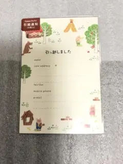 引越し通知　ハガキ　5枚　未使用　葉書