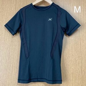 ☆極美品☆ ワコール cwx 柔流 ＪＹＵＲＹＵ レディース コンプレッション シャツ 丸首 半袖 春夏モデル☆ ゴルフ 肩甲骨サポート