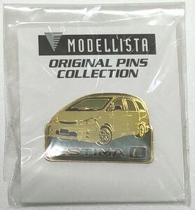 ピンズ　トヨタ・エスティマL　モデリスタ　MODELLISTA　TOYOTA ESTIMA L　ピンバッジ ピンバッチ