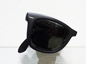 廃盤 良品 B&L W0670 折りたたみ フォールディング ウェイファーラー 5022 レイバン ボシュロム RAYBAN USA FOLDING ビンテージ サングラス