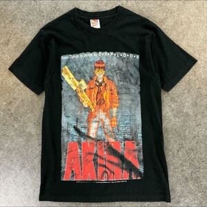 美USED 希少 USA製 Vintage 90s AKIRA KANEDA EXPLODE アキラ 金田 エクスプロード ヴィンテージ Tシャツ 袖裾シングルステッチ メンズ