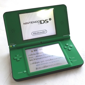 任天堂 ニンテンドー DS 本体 DSi LL UTL-001 グリーン 中古品 通電確認済 ゲーム機 本体のみ