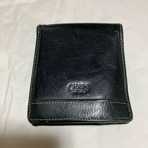 【ヴィンテージ】【CHAPS / チャップス】 レザー / 二つ折り財布