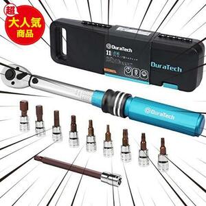 ★差込角6.35mm★ トルクレンチセット プレセット型 差込角6.35mm(1/4インチ) 5～25N m 11点組 ソケットレンチセット