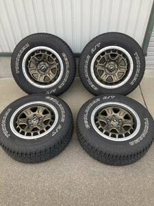 WORK CRAG ワーク クラッグ 16×7J 114.3 +38 ジオランダーAT 225/70R16 デリカD5エクストレイルアウトランダー