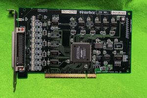 【中古・送料無料】 PCI-2753 インタフェース デジタル入出力ボード DIO16/16点TTL