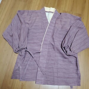 送料無料 即決 ハンドメイド 作務衣 レディース 着物 反物 和服 甚平 割烹着