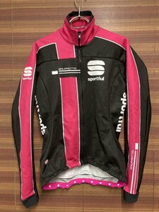 HD426 スポーツフル sportful 長袖 サイクルジャケット 裏起毛 黒 S