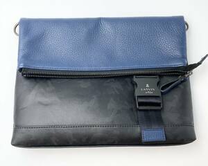 ☆バッグ☆ ◆美品◆　LAVIN　en　Blue　ランバンオンブルー　563112　クラッチバッグ　ショルダーバッグ　2WAY