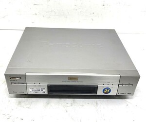 〇S101-W19-7 Panasonic パナソニック NV-DHE10 ビデオカセットレコーダー D-VHS ビデオデッキ VHS 2001年製③