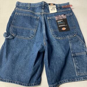 W40 デニム DICKIES インディゴ DENIM ディッキーズ ペインター ショートパンツ 3993SNB 1