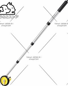 ロードメジャー カウントメジャー 測定 ホイール 距離測定器 高精度 軽量小型 機械式 10㎝単位 手持ち式 測定範囲0m～9999m