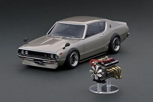 1/18 NISSAN SKYLINE 2000 GT-R KPGC110 S20 engine IG1847 Ignition model イグニッションモデル 日産 スカイライン ケンメリ Web限定