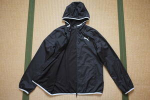 puma　パーカージャケット　黒　size L