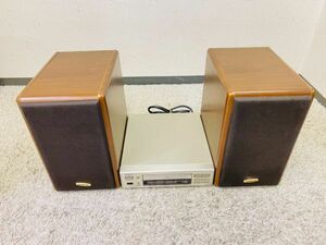 ONKYO COMPACT DISC PLAYER C-711M LTD D-202A LTD / オンキョー CDプレイヤー スピーカー ペア シリアル同番 【現状品】♪