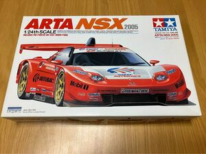 タミヤ 1/24 プラモデル ARTA NSX 2005 （1/24スケール スポーツカー No.288） 未塗装未組立