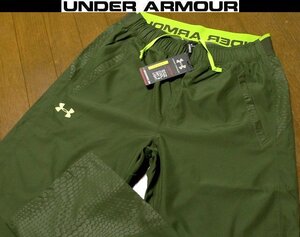 L(US)★セール即買送無料★新品希少アンダーアーマーUNDER ARMOUR USA限定軽量静音モデル1点物 ゴルフ ナイロン パンツ 伸縮ウエストバンド