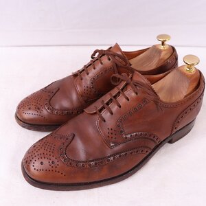 クロケット＆ジョーンズ 6 1/2 EE 25.0cm 位 /ウィングチップ SALISBURY Crockett&Jones ソールズベリー イングランド 英国 中古 ds4197