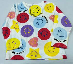 ★6473*激安sale!!新品 こども服/ベビー服 　長袖Tシャツsize95　1枚★Smiley Face