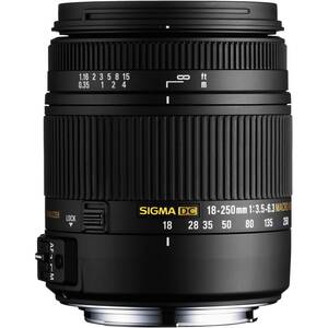 【中古】SIGMA 高倍率ズームレンズ 18-250mm F3.5-6.3 DC MACRO HSM ソニー用 APS-C専用 883621