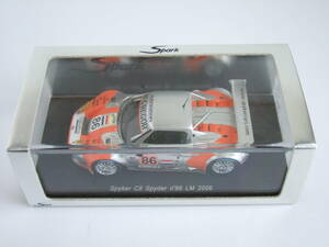 1/43 Spyker　C8　Spyder　＃86　LM　2006