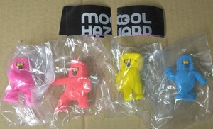 ガチャ カプセル無し ケンエレファントKenelephant MOGOL HAZARD モールハザード　 全4種