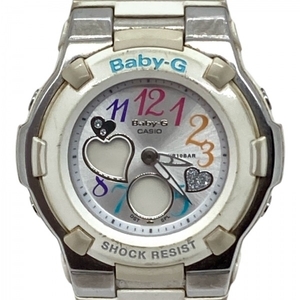 CASIO(カシオ) 腕時計 Baby-G BGA-116 レディース ハート シルバー