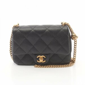 シャネル マトラッセ ブランドオフ CHANEL キャビアスキン(グレインドカーフ) ショルダーバッグ キャビア 中古 レディース