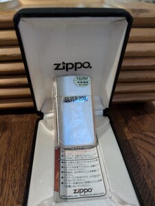 ZIPPO SILVER 20M 新品未開封 専用ケース付き ZIPPO ジッポー オイルライター ライター 喫煙具 喫煙グッズ