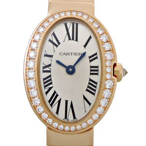 ［銀座店］CARTIER カルティエ ベニュワール ウォッチ ミニ ベゼル ダイヤモンド WB520026 腕時計 レディース DH84134