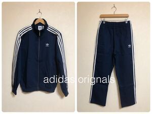 【新品】 adidas originals CO WVN TT TP アディダス オリジナルス ブルゾン ジャケット 綿 パンツ ボトムス セットアップ サイズL 紺