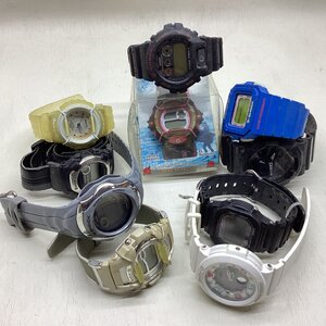 ■CASIO G-SHOCK＆Baby-G 5本ずつ 計10本 まとめ売り 動作未確認のためジャンク品 G/GA/GLC等 /0.57kg■