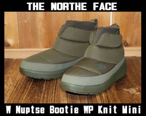 即決【未使用】 THE NORTH FACE ★ Nuptse Bootie WP Knit Mini (26cm) ★ ノースフェイス ヌプシ 防水 保温 NFW52274 税込定価1万8920円