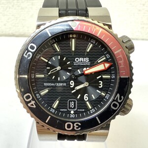 H976-CH15-517 ORIS オリス レギュレーター ダイバーズ 649-7541P デイト メンズ 腕時計 自動巻き 稼働