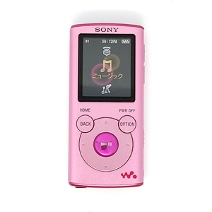 動作品★SONY ウォークマン NW-E053 ピンク 4GB ソニー デジタルMP3オーディオプレーヤー WALKMAN