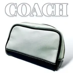 COACH バイカラー レディース ポーチ 6123