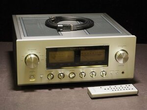 L253 LUXMAN ラックスマン L-590AX MarkⅡ プリメインアンプ INTEGRATED AMPLIFIER 電源ケーブル＋リモコン付属